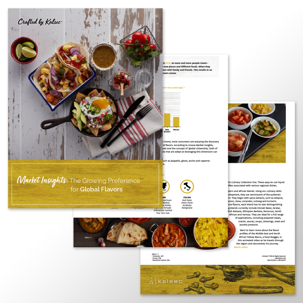 Kalsec® Global Flavors Insight Brief